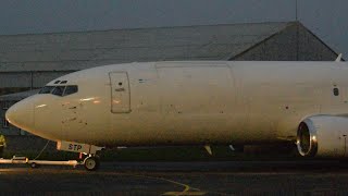 ✈ ASL 737-400 EI-STP start up and departure from London Southend!