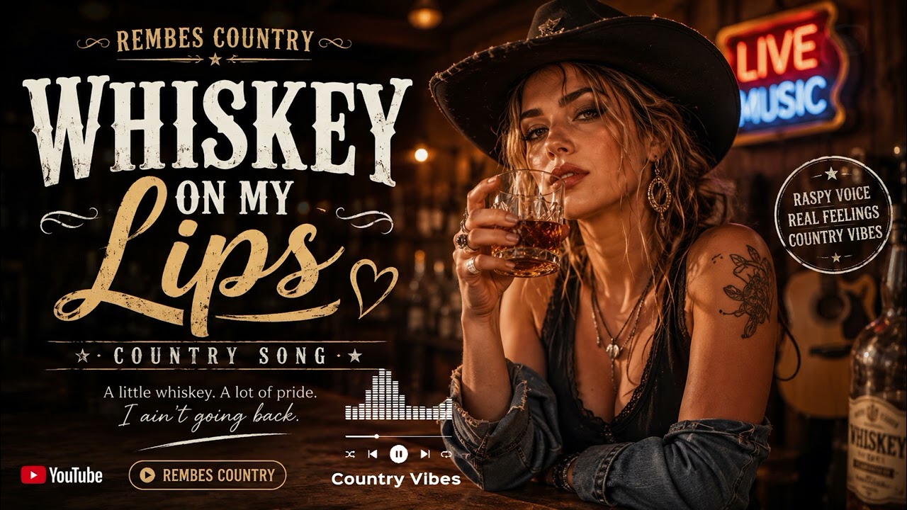 👉 Whiskey on My Lips | New Country Song 2026