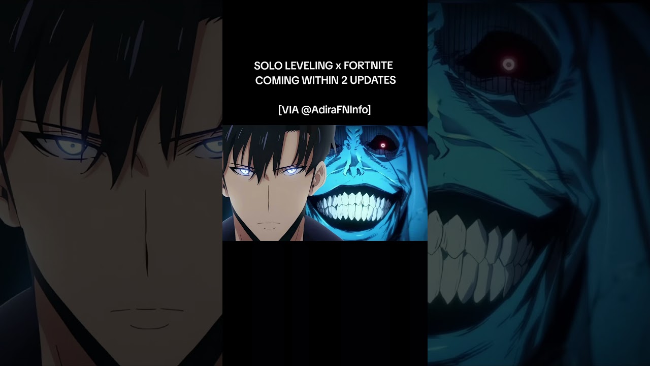 SOLO LEVELING x FORTNITE  COMING SOON 