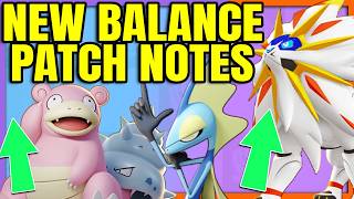 SURPRISE PATCH!! New Balance Patch Notes | Pokemon Unite