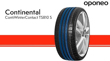 Tyre Continental ContiWinterContact TS810 S ● Winter Tyres ● Oponeo™