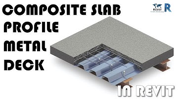 How to make Metal Slab Deck with Section Details in Revit Tutorial