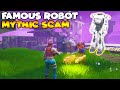 Famous Robot Scam is MYTHIC! 💯😱 (Scammer Gets Scammed) Fortnite Save The World