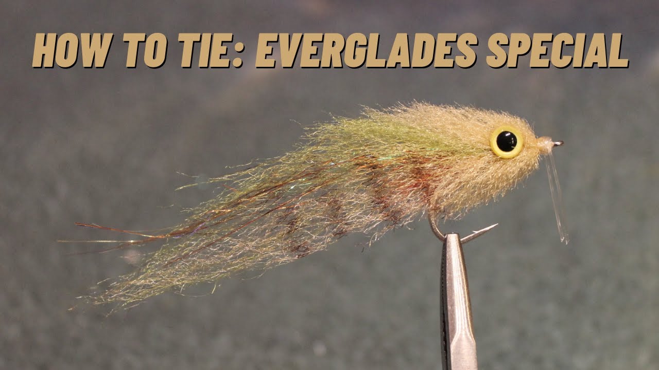 Dumbbell Eye Fly Tying, Saltwater Fly Fishing, Tarpon Fishing Lure