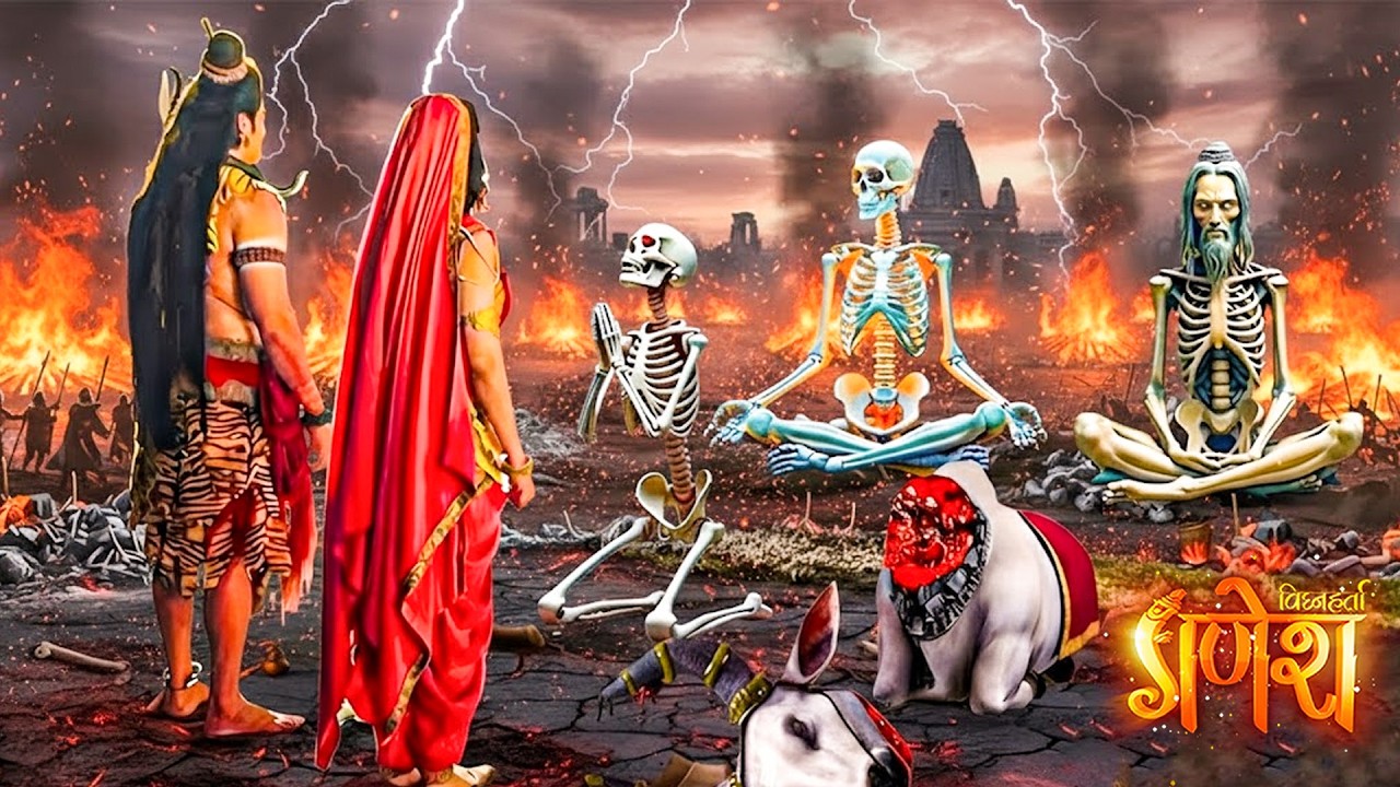 अघोरी कंकालों ने नंदी को घेरा | क्या हुआ आगे? | Vignaharta Ganesh | EP - 530