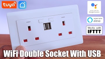 FINALLY A Smart WiFi Double Socket with CONTROLLABLE USB From Yagusmart Setup And Review