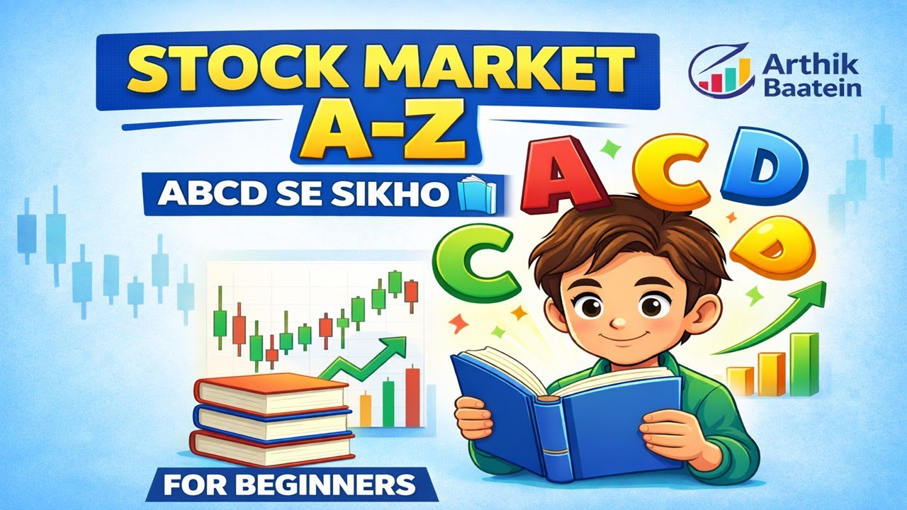 Stock Market A to Z | ABCD of Stock Market for Beginners | Complete Basics Hindi
