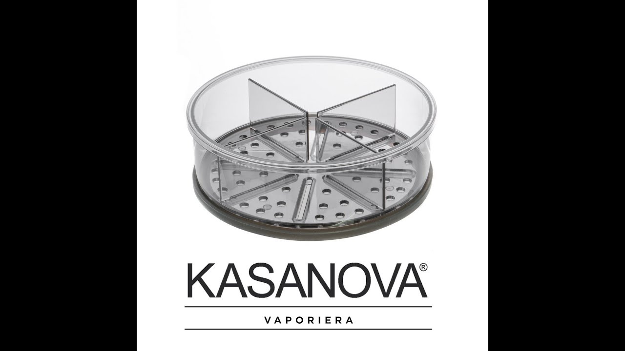 Vaporiera con divisori mobili - YouTube