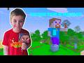 Building Steve In Minecraft