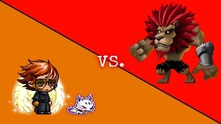 Maplestory - Kanna Vs. Normal & Hard Von Leon Post Tuneup