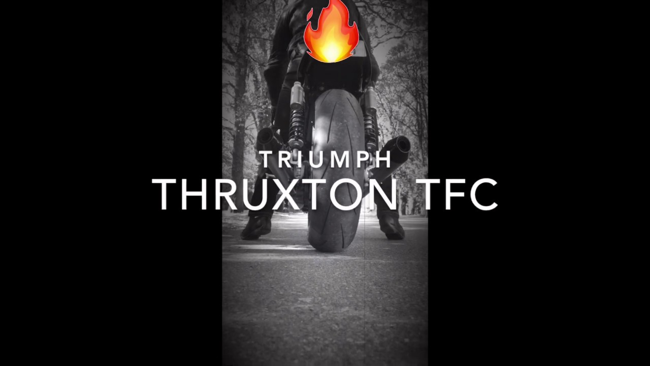 triumph thruxton sound