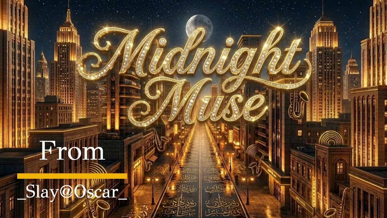 Midnight Muse - AI Official Music Video | _Slay@Oscar_ 🎷🌃🔥