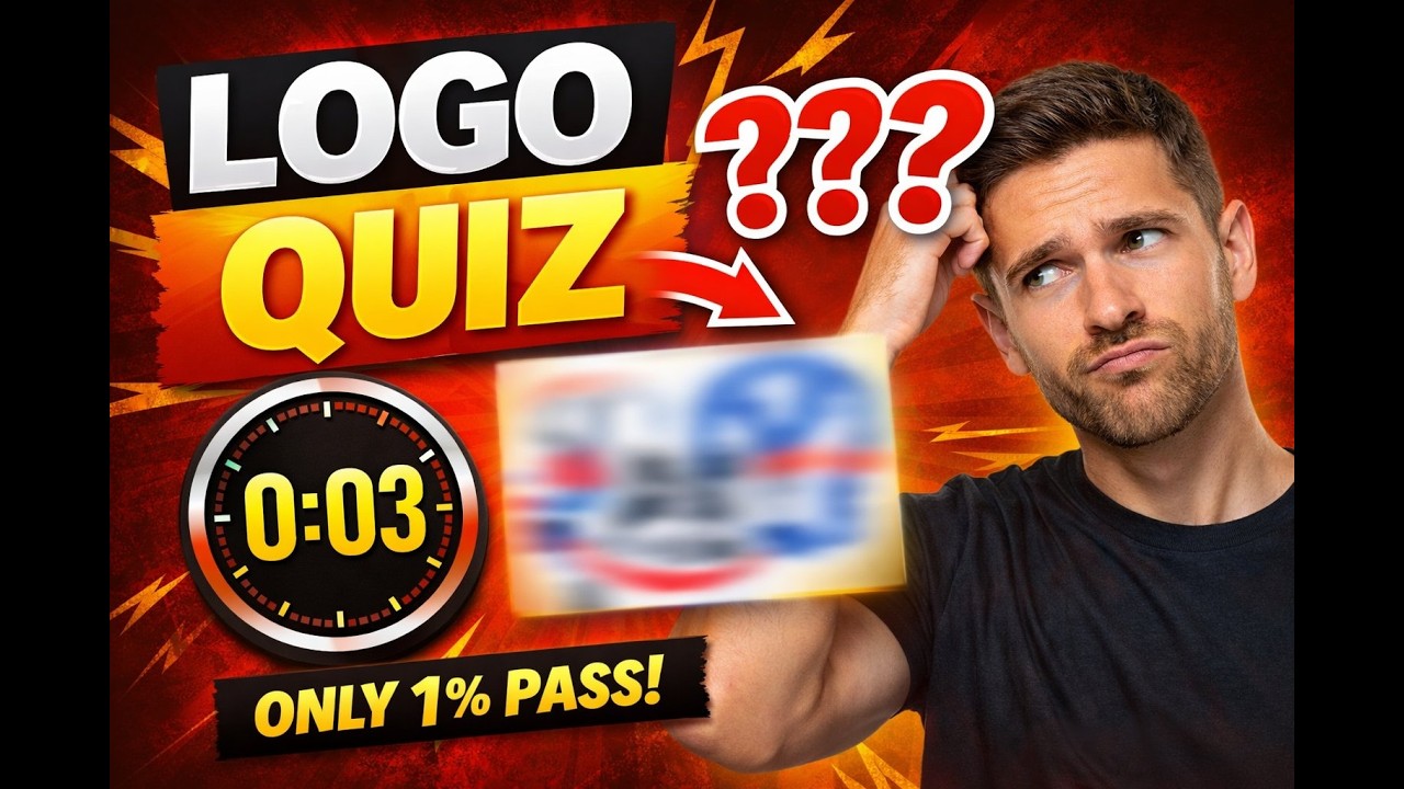 Only 1% Can Guess These 200 Logos in 3 Seconds!