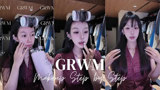Korean Soft Glam Makeup Tutorial ASMR Natura Makeup Step by Step | Silent No Talking Makeup Routine screenshot 5