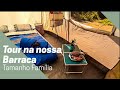 Tour pela nossa barraca de camping tamanho família