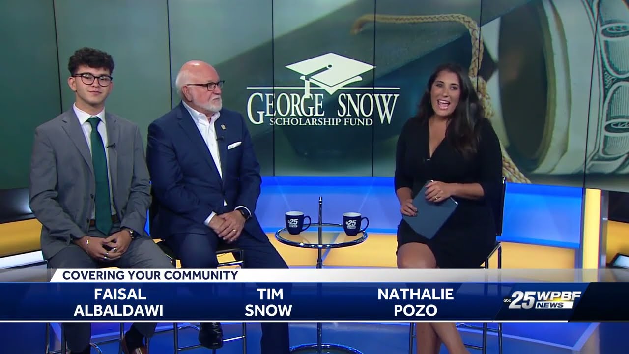 WPBF 25 News | George Snow Scholarship Fund awards $5 million to South Florida scholars