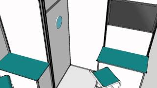 Linx Modular Exhibition Stand - 5301 3x3o2 v1
