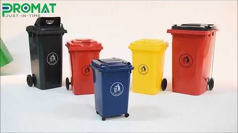 Thùng Rác Nhựa Promat - Đa Dạng Kiểu Dáng, Quy Cách | Promat Vietnam