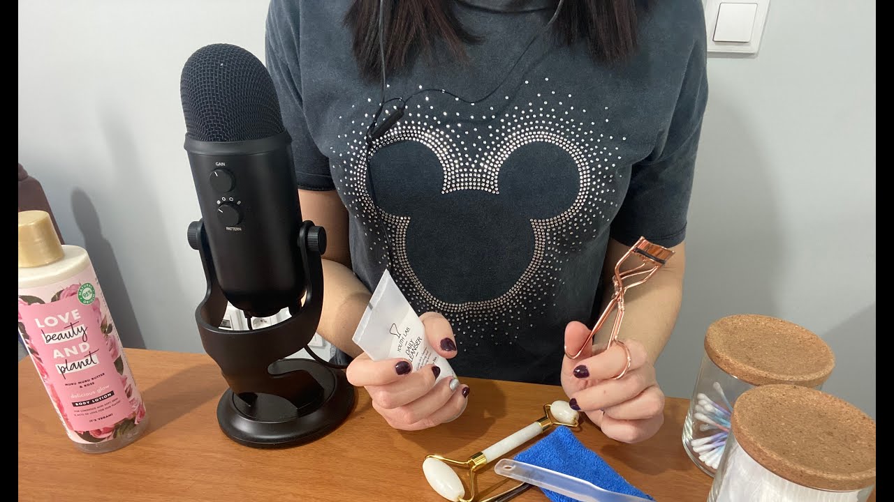 ASMR | Greek ASMR | skin care routine Roleplay