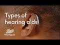 Types of hearing aids  boots hearingcare
