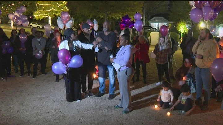 Vigil held for Lauren Sawyer-Allen, daughter of Pe...