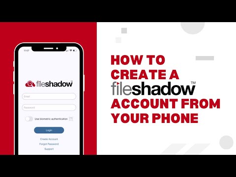 How to Create a FileShadow Account