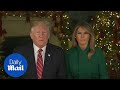 Donald and Melania Trump wish everyone a Merry Christmas
