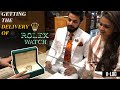 Getting the delivery of new rolex watch  luxury watch  pushkar raj thakur