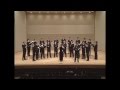 2001/06/25 Svanholm singers in Toyama of 2001 Japan 9 Abendst&auml;ndchen (夕べのセレナーデ)