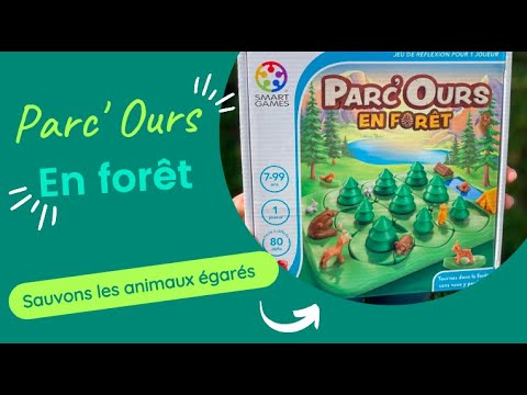 Smart Games SmartGames jeu Parc Ours en forêt pas cher 