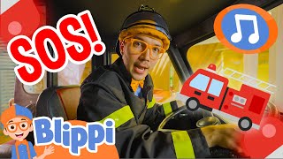 Emergency Vehicles | Blippi Music Video! | Sing Along With Me! | Kids Songs