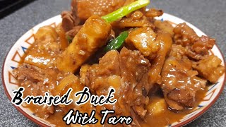 DELICIOUS BRAISED DUCK WITH TARO HONGKONG STYLE || CHINESE RECIPE