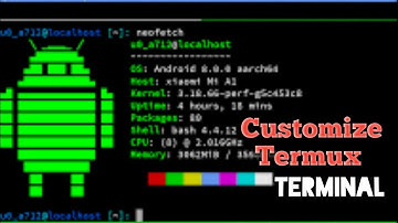How to Customize Termux, Make Termux terminal look Awesome - ANCII, Color, Font, Style