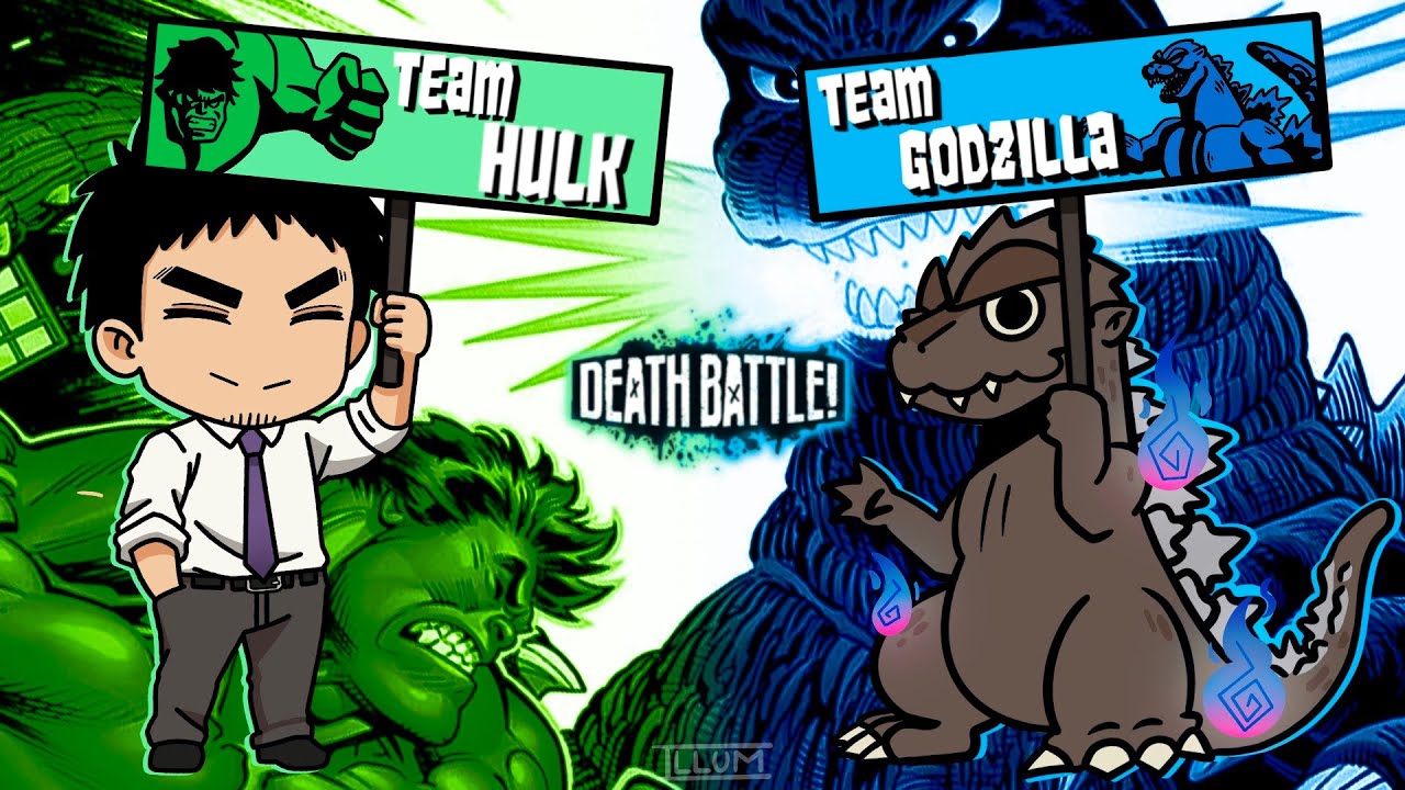 ENGAIL REACCIONA A Hulk VS Godzilla | DEATH BATTLE! CON @IllumKaiju