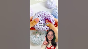 FIXING MY BROKEN STRESS BALL! 😱😳😭🫧 *satisfying crunchy asmr*