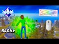 Fortnite Unreal Ranked Reload On PC | Keyboard &amp; Mouse Gameplay | 360 FPS | 4K