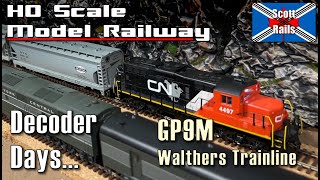 DCC Decoder Upgrade - Walthers Trainline GP9M