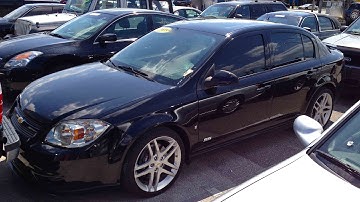 2009 Chevrolet Cobalt SS Sedan 2.0T 5MT Start Up, Quick Tour, & Rev With Exhaust View - 53K