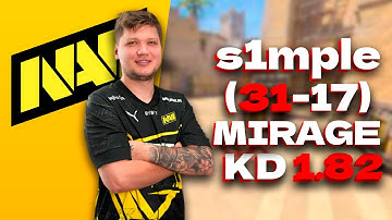 CS2 POV Navi s1mple (31/17) vs FACEIT (mirage) FACEIT DEMO
