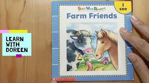 Farm Friends (I, see) - Sight Word Readers Scholastic
