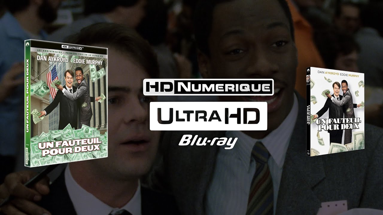 Un Fauteuil pour Deux (1983) Comparatif 4K Ultra HD vs Bluray (Remastered) YouTube