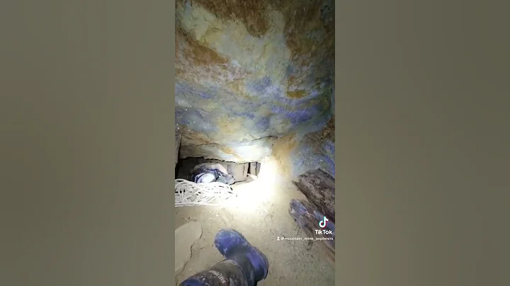 Digging open a mine that hasn’t been seen in over 110 years #abandonedmines #exploring #caving #fyp