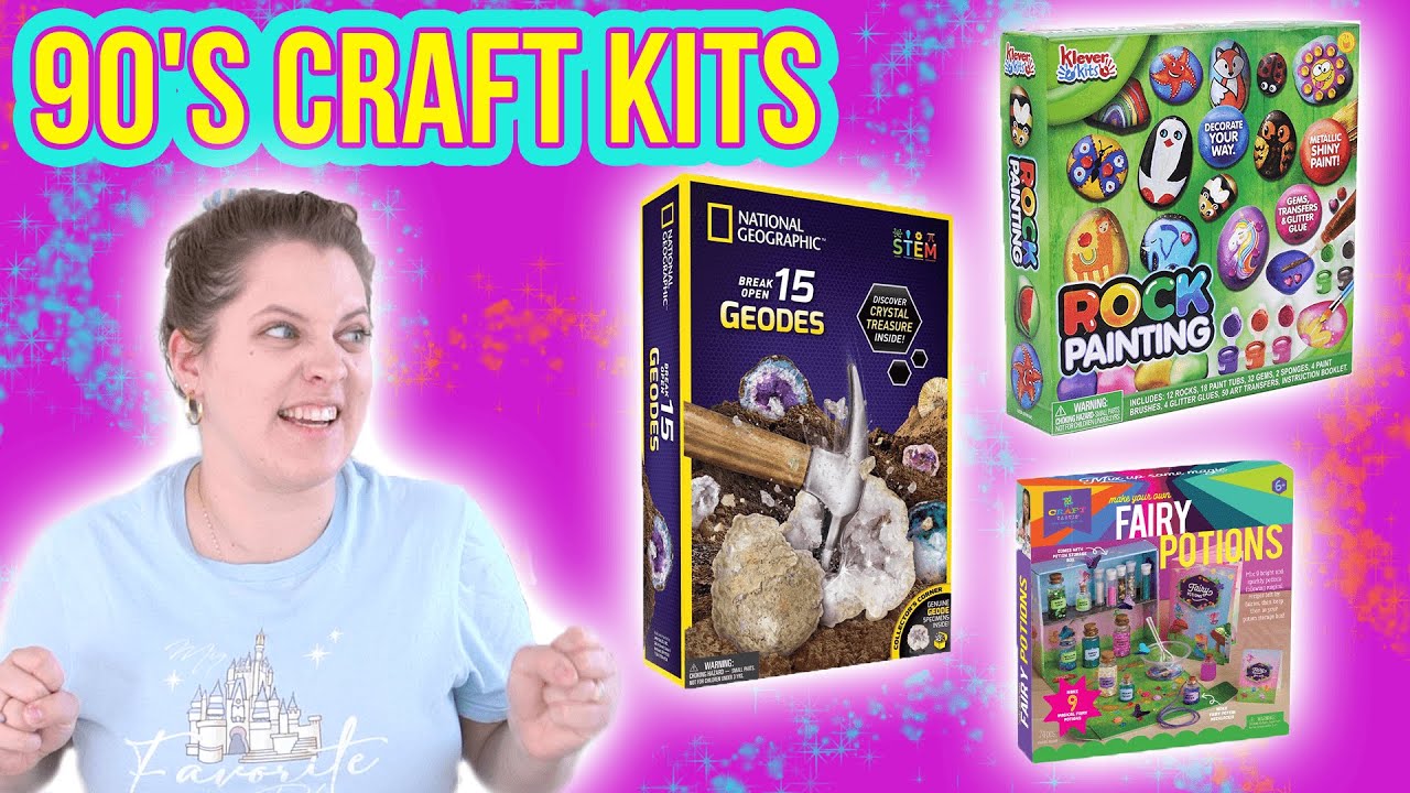 I Did 90's Craft Kits My Mom Wouldn't Buy Me | Royalty Soaps