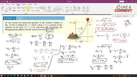 Solved Examples | Curvilinear Motion: Rectangular Components | Dynamics 14th ed | Engineers Academy