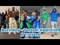 Burn boy ~ Tested,Approved & Trusted || Best Dance Challenge on Tiktok || Who is the best at dancing