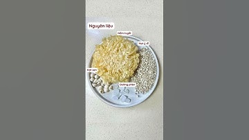 Công thức chè hạt sen ý dĩ - giúp dưỡng tì vị, thanh nhiệt | Nam Dược Quang Vinh