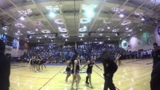 SRHS Cheer Team Winter Pep Rally 2014-15