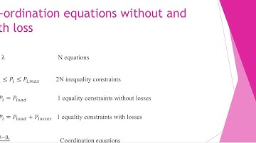 Economic operation of power systems part 2 course 2
