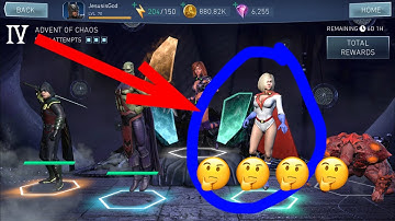 Raven Solo Raid Boss Power Girl Injustice 2 Mobile Advent of Chaos