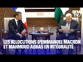 Isralpalestine les allocutions demmanuel macron et mahmoud abbas en intgralit